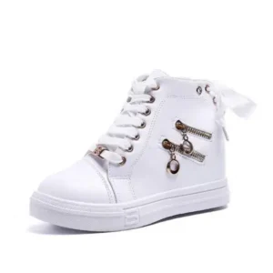 Fitsupfashion Platform Lace-Up Sneakers