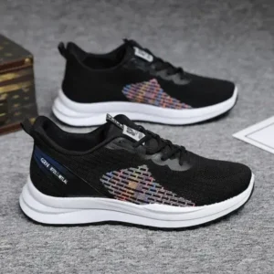 Fitsupfashion Men'S Casual Mesh Breathable Running Sneakers