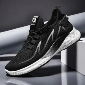 Fitsupfashion Men'S Fashion Breathable Lightweight Mesh Sneakers