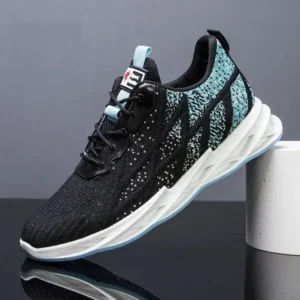 Fitsupfashion Men'S Casual Mesh Breathable Soft Sole Sneakers