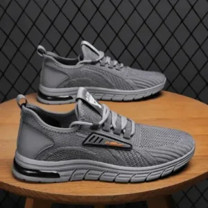 Fitsupfashion Men'S Casual Mesh Breathable Soft Sole Lightweight Sneakers