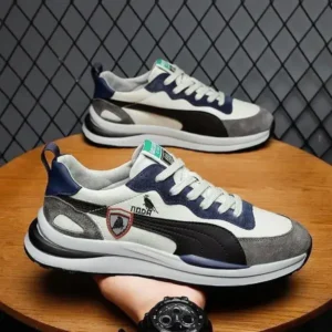 Fitsupfashion Men Casual Color Matching Breathable Sneakers