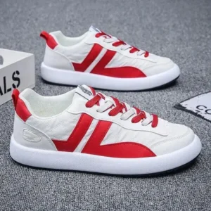 Fitsupfashion Men Fashion Color Matching Low Top Shoes