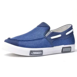 Fitsupfashion Men Casual Color Block Flat Shoes