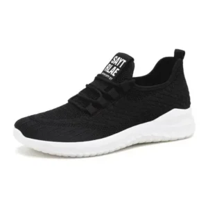 Fitsupfashion Men Fashion Lightweight Lace-Up Breathable Sneakers