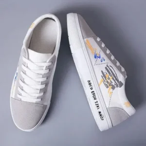 Fitsupfashion Men Casual Breathable Canvas Shoes