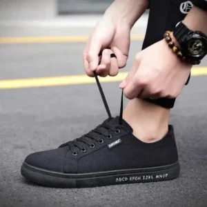 Fitsupfashion Men Casual Canvas Breathable Shoes