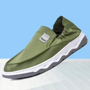 Fitsupfashion Men Fashion Breathable Canvas Shoes