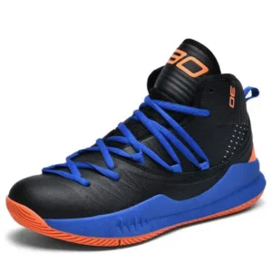 Fitsupfashion Men Casual High Top Breathable Basketball