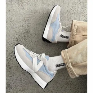 Fitsupfashion Men Fashion Low Top Denim Sneakers