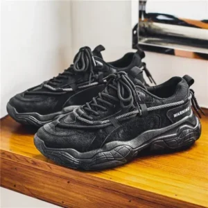 Fitsupfashion Men'S Fashion Breathable Thick Sole Low Top Sneakers