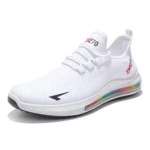 Fitsupfashion Men'S Casual Rainbow Bottom Air Cushion Running Sneakers