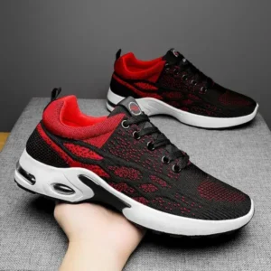 Fitsupfashion Men'S Casual Breathable Mesh Running Sneakers