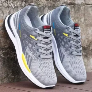 Fitsupfashion Men'S Casual Breathable Mesh Running Sneakers