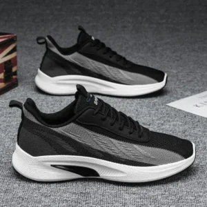 Fitsupfashion Men'S Casual Breathable Lightweight Color Block Sneakers