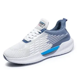 Fitsupfashion Men'S Fashion Hollow Color Matching Breathable Running Sneakers