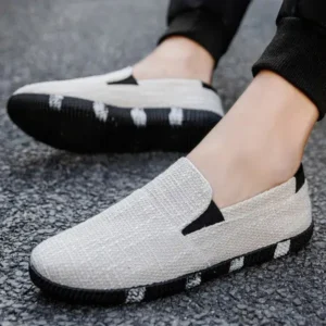 Fitsupfashion Men'S Casual Breathable Cloth Sneakers