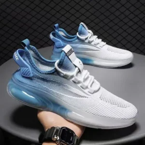 Fitsupfashion Men'S Fashion Jelly Bottom Mesh Breathable Sneakers