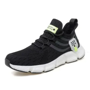 Fitsupfashion Men Fashion Breathable Color Block Lightweight Sneakers