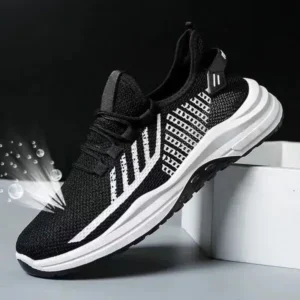 Fitsupfashion Men Casual Breathable Lightweight Running Sneakers