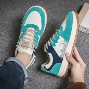 Fitsupfashion Men'S Fashion Color Matching Breathable Sneakers