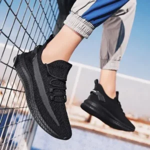 Fitsupfashion Men Casual Lightweight Breathable Mesh Sneakers