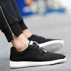 Fitsupfashion Men Fashion Breathable Mesh Lightweight Sneakers